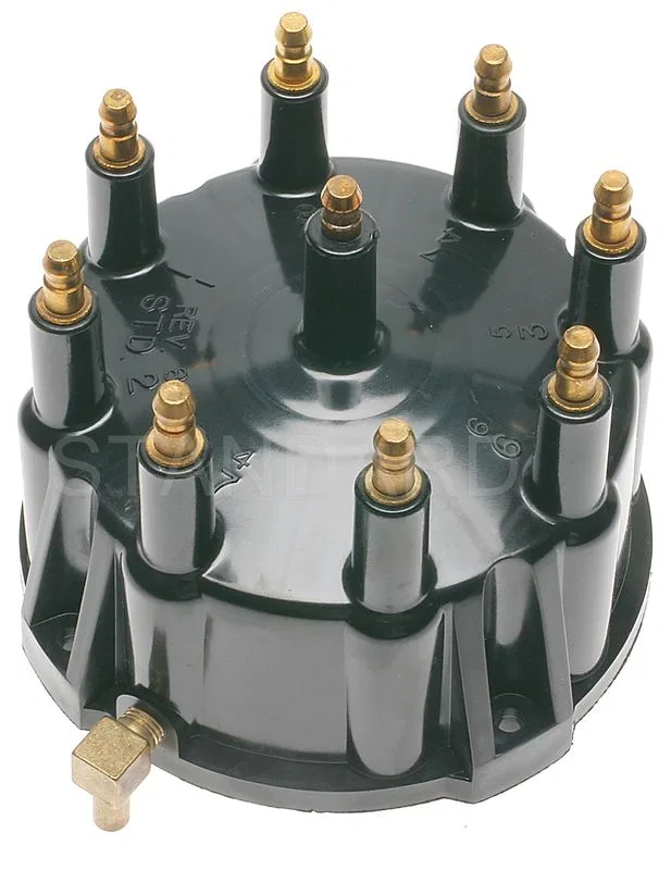 FD-173 – STANDARD IGN Distributor Cap, Bolt Down HEI Style Posts Black